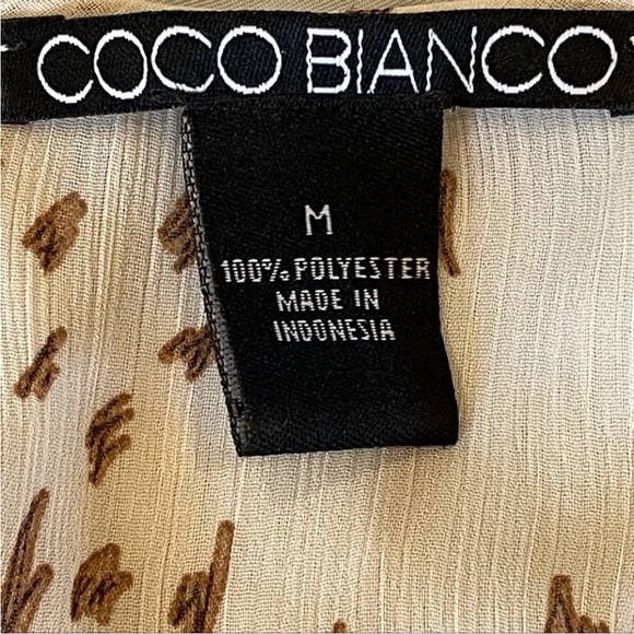 Coco Bianco Chiffon Swimsuit Cover-Up - Picture 8 of 9